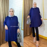 Freya-001 Atasan Tunik Katun Rayon Twill